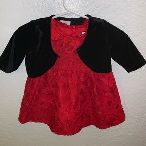 0-3m girls formal dress